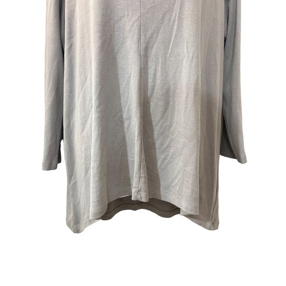New Directions Pewter Long Sleeve Womens Tunic XL NWT - Picture 2 of 9